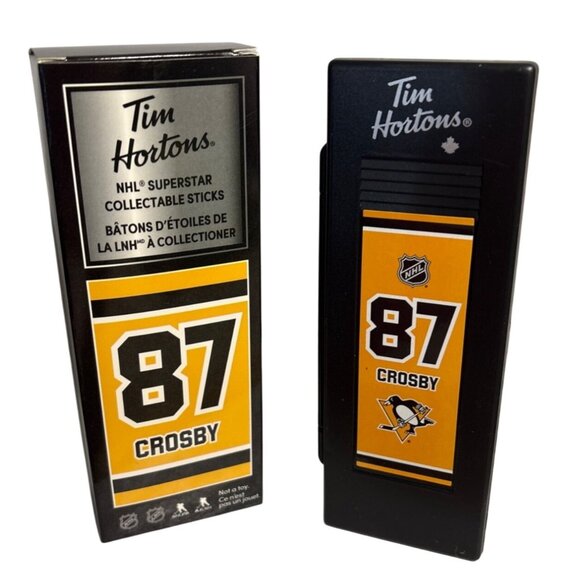 Tim Hortons NHL Sidney Crosby Collectible Mini Stick With Display Case - Picture 1 of 7